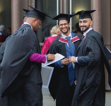 Graduates at Bay Campus