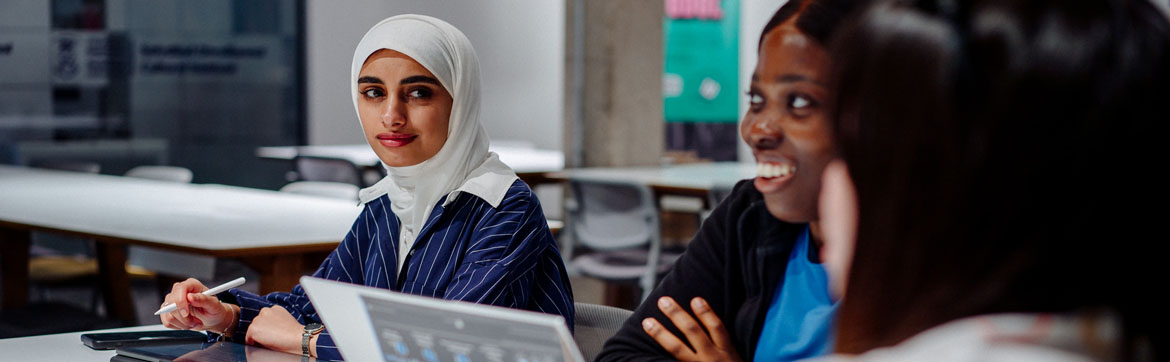 students in a workshop