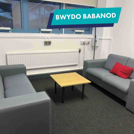 Lle bwydo babanod Kier Hardie