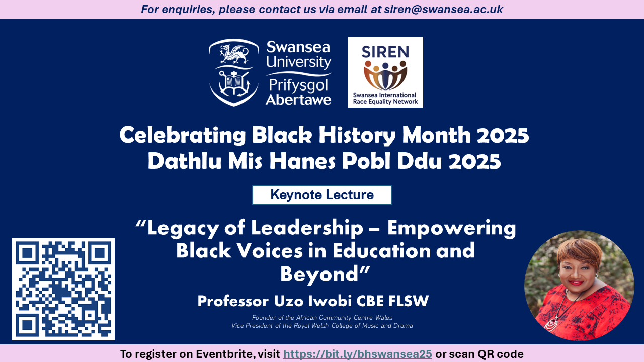 A poster for the event