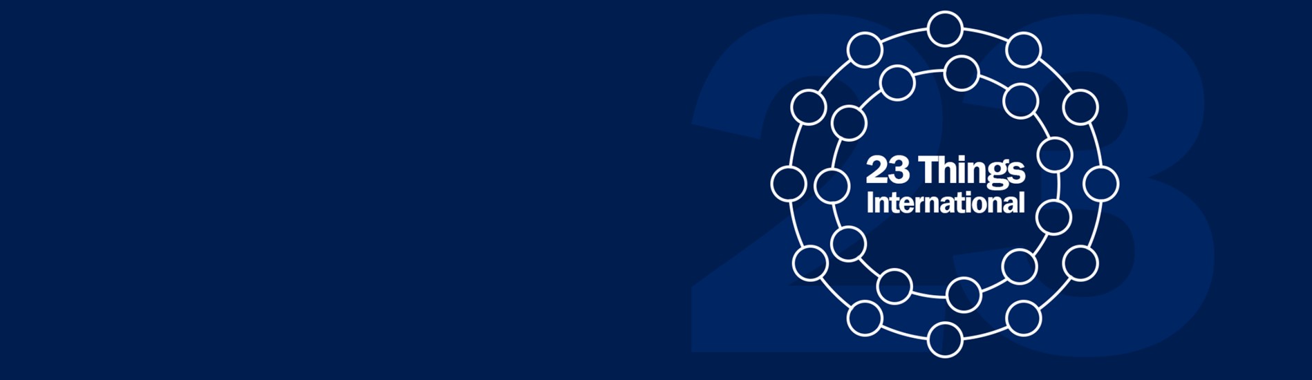 23 things logo with [participating university logos