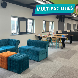 an image of Y Twyni Students' Union Space on bay Campus 