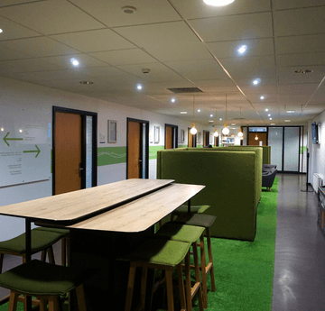 School of Management Corridors